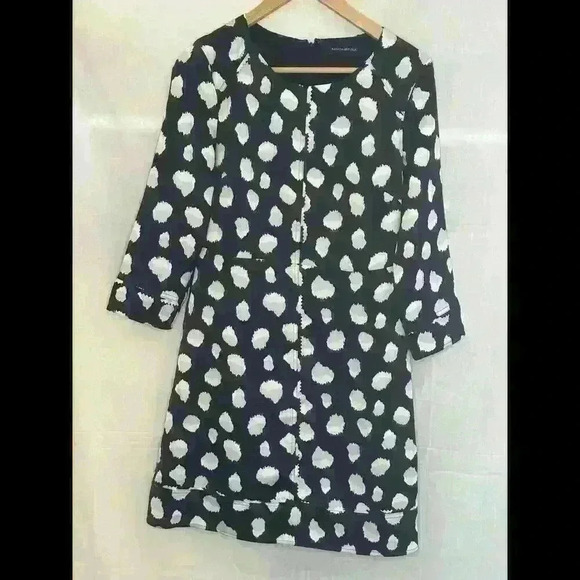 Banana Republic Pencil Dress Refresh Preppy black  Size 4 Work Formal - Picture 1 of 9